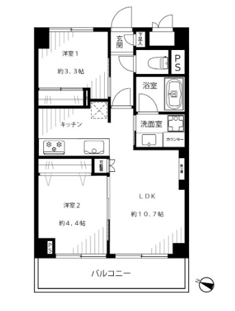 ライオンズマンション護国寺第三-間取り